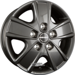 BORBET CWG Mistral Anthracite Glossy 6.00 x 16 ET 68.00 5x118.00