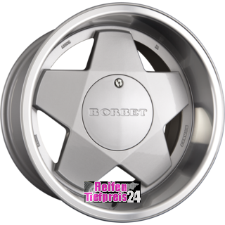 BORBET A Einteilig Silver Polished