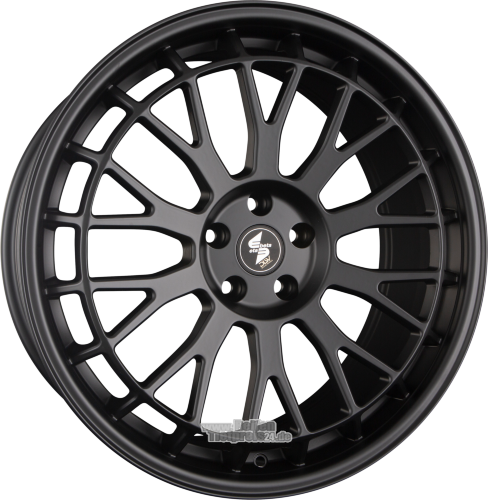 ETABETA TETTSUT X Einteilig Black Matt Inox-Inlays