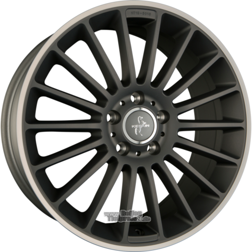 KESKIN KT15 SPEED Einteilig Titan Grey Lip Polish (TGLP)