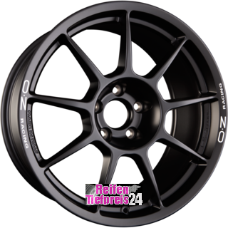 OZ CHALLENGE HLT Einteilig Matt Black + White Lettering