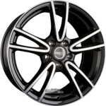 ProLine Wheels  CX300 Einteilig Black Polished (BP) 7.50 x 17 ET 40.00 5x105.00